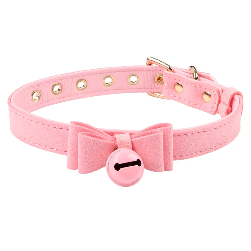 Lovely Small Bell Choker Cat Cosplay Collar Sexy Accessories Fetish Women Sexy Cosplay Tools Adult Flirting Games Slave Collar Lovely Small Bell Choker Cat Cosplay Collar Sexy Accessories Fetish Women Sexy Cosplay Tools Adult Flirting Games Slave Collar