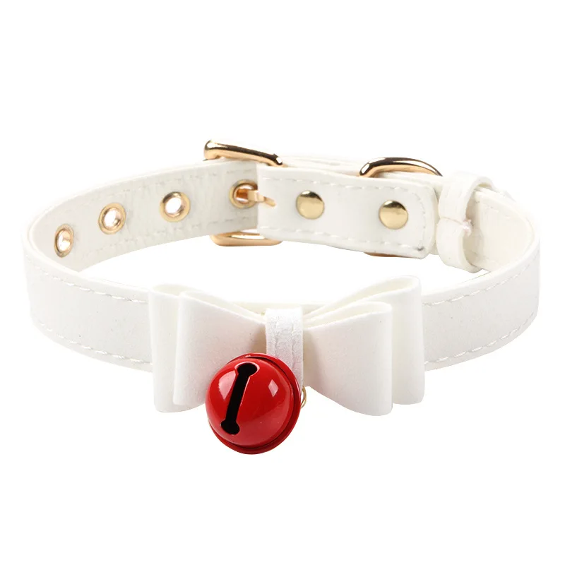 Lovely Small Bell Choker Cat Cosplay Collar Sexy Accessories Fetish Women Sexy Cosplay Tools Adult Flirting Games Slave Collar Lovely Small Bell Choker Cat Cosplay Collar Sexy Accessories Fetish Women Sexy Cosplay Tools Adult Flirting Games Slave Collar