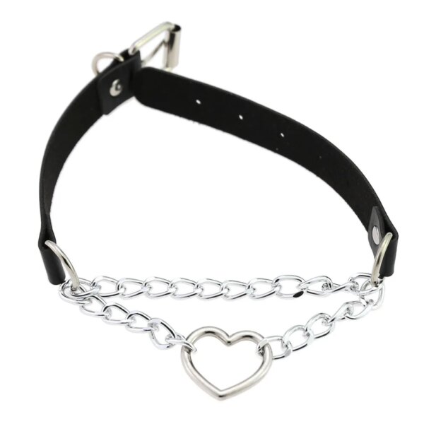 Sexy Erotic Accessories of Goth Punk Slave Bondage Choker Cat Collar Necklaces for Fetish Bdsm Restraints Flirt Charm Gift