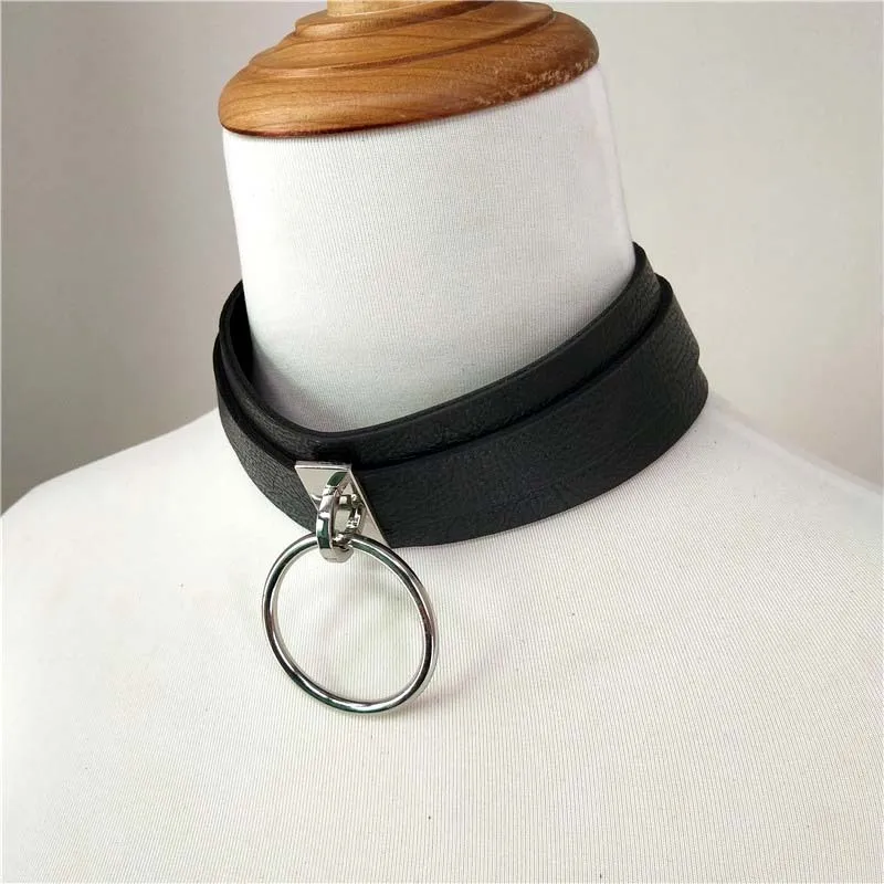 CKMORLS Bdsm Bondage Rope PU Leather Collar Sex Toys For Women Adults Games Pastel Goth Accessorie Adjustable Neck Harness CKMORLS Bdsm Bondage Rope PU Leather Collar Sex Toys For Women Adults Games Pastel Goth Accessorie Adjustable Neck Harness