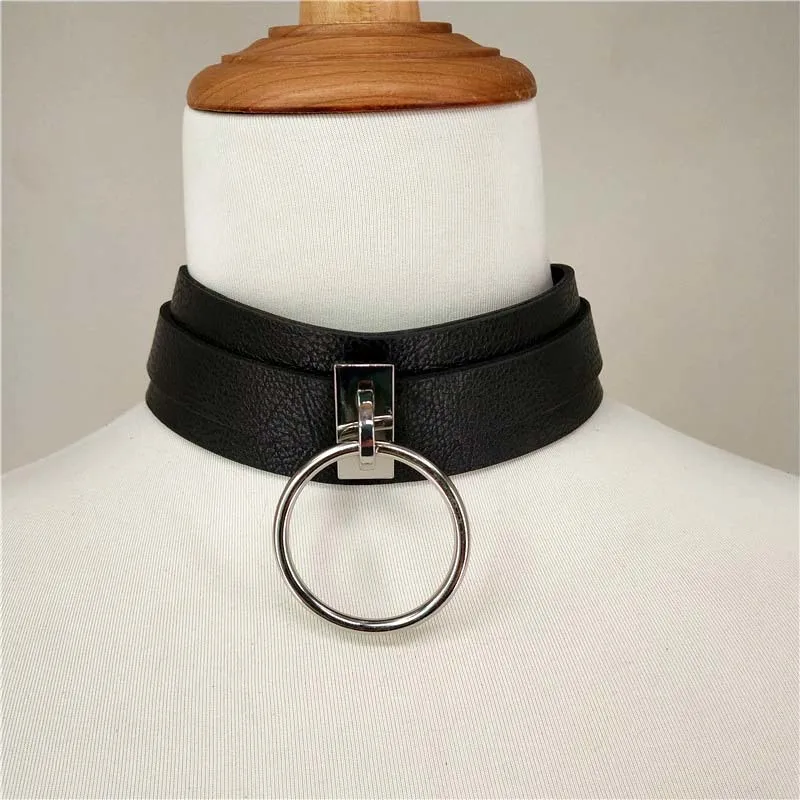 CKMORLS Bdsm Bondage Rope PU Leather Collar Sex Toys For Women Adults Games Pastel Goth Accessorie Adjustable Neck Harness CKMORLS Bdsm Bondage Rope PU Leather Collar Sex Toys For Women Adults Games Pastel Goth Accessorie Adjustable Neck Harness