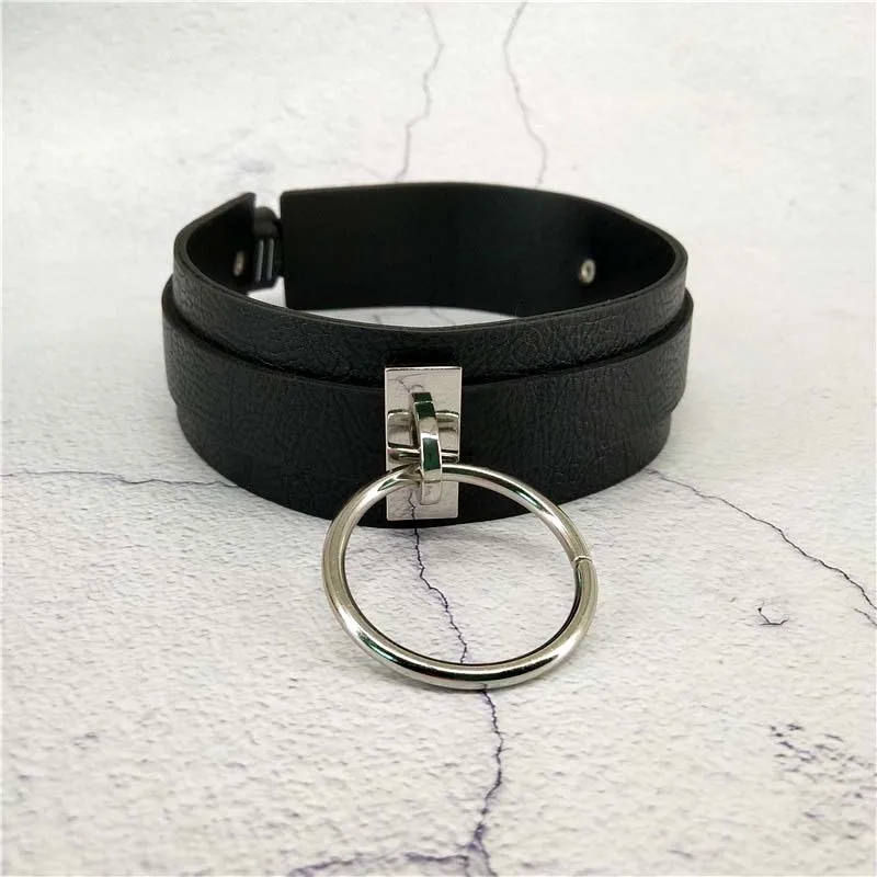 CKMORLS Bdsm Bondage Rope PU Leather Collar Sex Toys For Women Adults Games Pastel Goth Accessorie Adjustable Neck Harness CKMORLS Bdsm Bondage Rope PU Leather Collar Sex Toys For Women Adults Games Pastel Goth Accessorie Adjustable Neck Harness