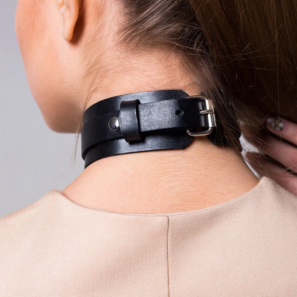 CKMORLS Bdsm Bondage Rope PU Leather Collar Sex Toys For Women Adults Games Pastel Goth Accessorie Adjustable Neck Harness CKMORLS Bdsm Bondage Rope PU Leather Collar Sex Toys For Women Adults Games Pastel Goth Accessorie Adjustable Neck Harness
