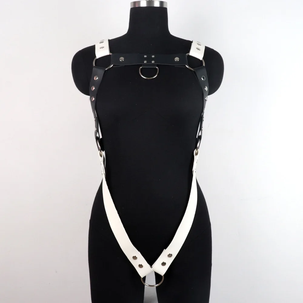 Male Sexual Lingerie Fashion Leather Chest Harness Belt Adjustable BDSM Body Bondage Harness Strap Fetish Gay Clothing for Sex Male Sexual Lingerie Fashion Leather Chest Harness Belt Adjustable BDSM Body Bondage Harness Strap Fetish Gay Clothing for Sex