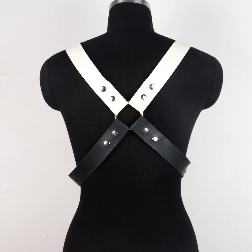 Male Sexual Lingerie Fashion Leather Chest Harness Belt Adjustable BDSM Body Bondage Harness Strap Fetish Gay Clothing for Sex Male Sexual Lingerie Fashion Leather Chest Harness Belt Adjustable BDSM Body Bondage Harness Strap Fetish Gay Clothing for Sex