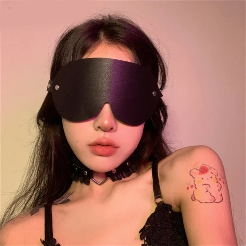 BDSM Bondage Eyemask Blindfold Bondage Slave Erotic Restraints Adult Game Sex To