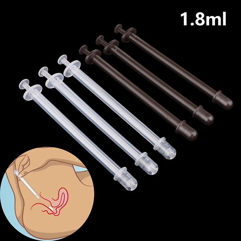5/10Pcs/set Clear Vaginal Applicator Lubricant Injector Syringe Lube Anal Nasal Launcher For Health Care Sex Acts Cure