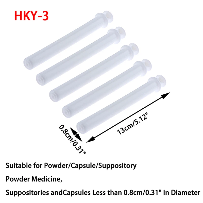 5 Pcs/set Fashion Vaginal Applicator Lubricant Injector Syringe Lube Launcher Health Care Tools