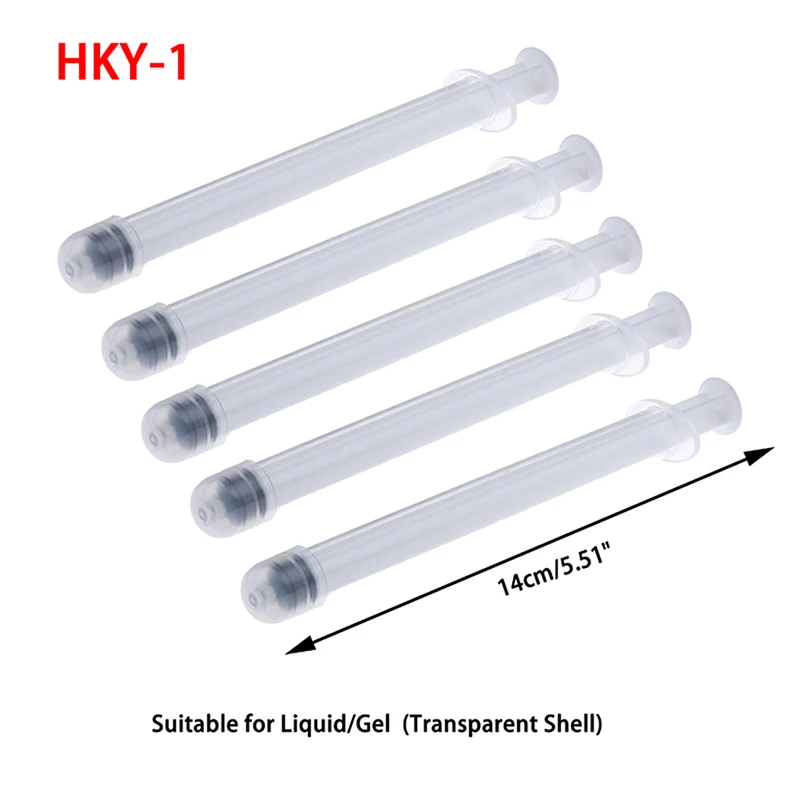 5 Pcs/set Fashion Vaginal Applicator Lubricant Injector Syringe Lube Launcher Health Care Tools