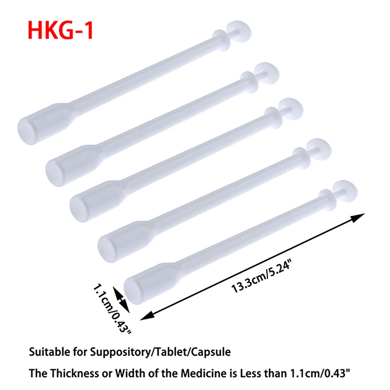 5 Pcs/set Fashion Vaginal Applicator Lubricant Injector Syringe Lube Launcher Health Care Tools