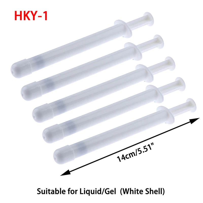 5 Pcs/set Fashion Vaginal Applicator Lubricant Injector Syringe Lube Launcher Health Care Tools