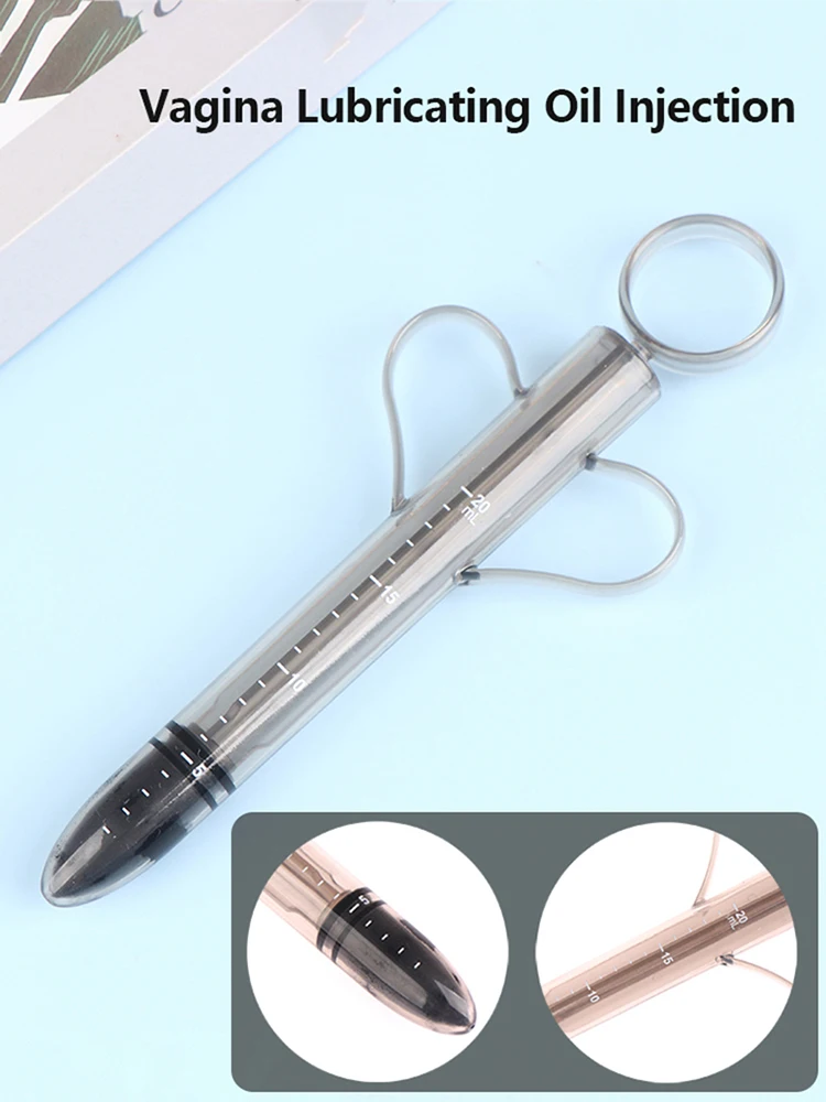 20ml Lubrication Clean Sex Toys For Couple Anus Lubricant Enemator Vagina Lubricating Oil Injection Syringe Tools Hygienism Care