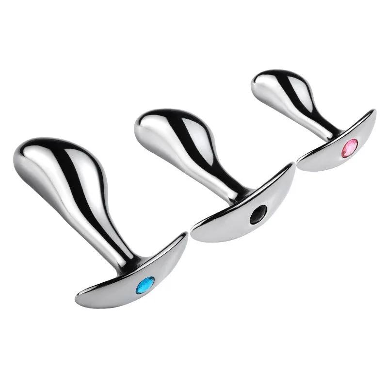 Mertal Anal Plug P Spot Stimulator Prostate Massager Butt Plug Wearable Sex Toys for Men and Women Dropshiping Mertal Anal Plug P Spot Stimulator Prostate Massager Butt Plug Wearable Sex Toys for Men and Women Dropshiping
